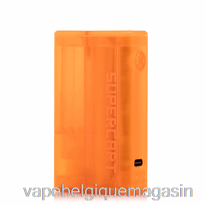Vape Jetable Supercart Superbox 510 Batterie Dayglo Orange